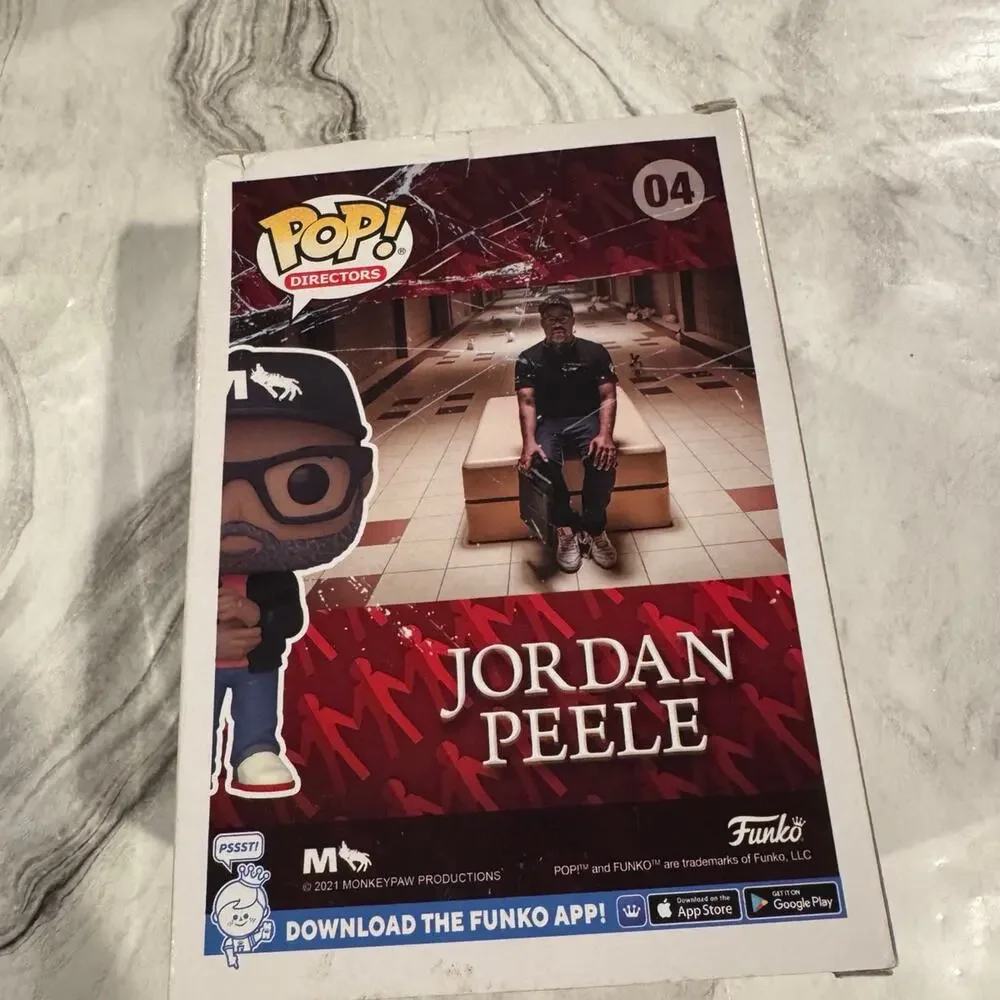 Jordan Peele Funko Pop 04 (listing #2) - Picture 3 of 9